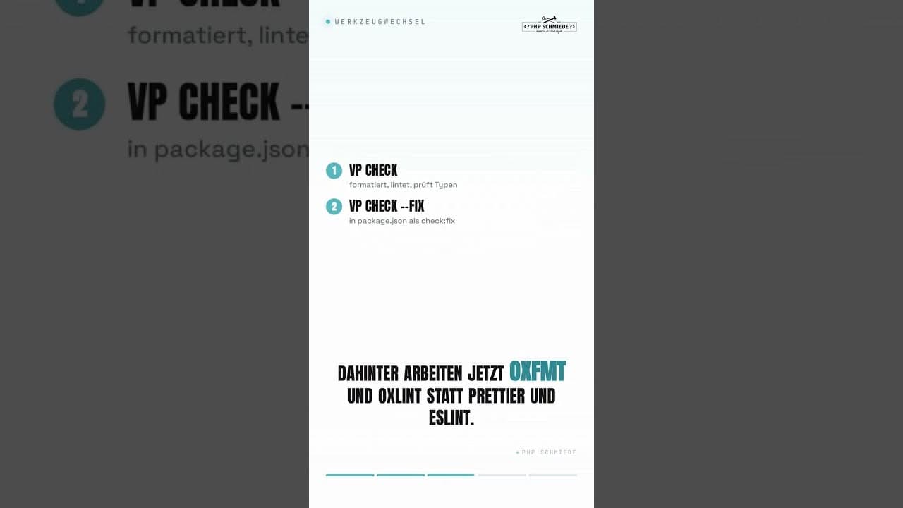 Vorschaubild: Laravel Starter Kits (08/2026): Vite+ ersetzt ESLint/Prettier